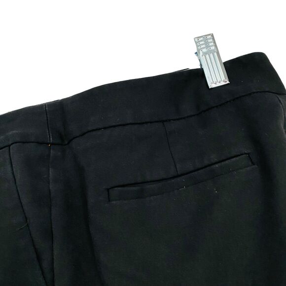 Talbots Sz 2 Perfect Shorts Black Bermuda - Picture 3 of 8